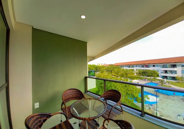 Flat CT17 - Com Vista Piscina