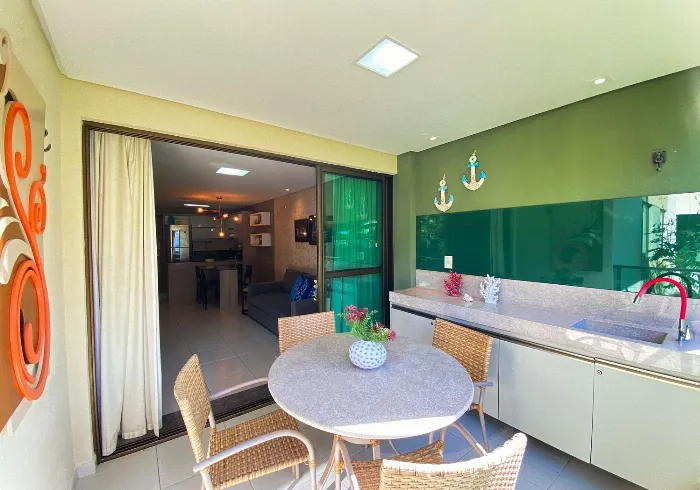 Flat CT71 - Com Vista Piscina