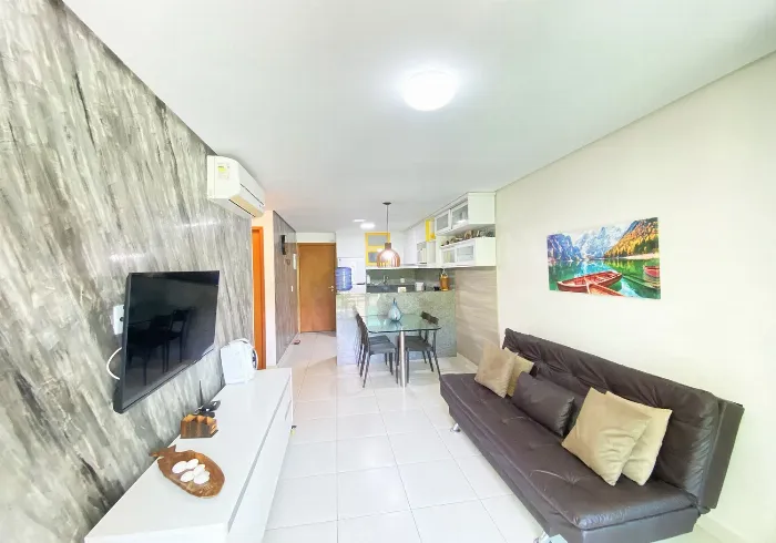 Flat CT23 - Com Vista Piscina