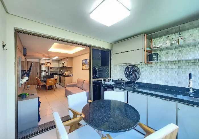 Flat CT19 - Com Vista Piscina
