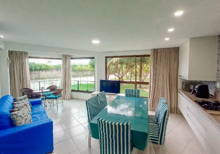 Flat CT17 - Com Vista Piscina