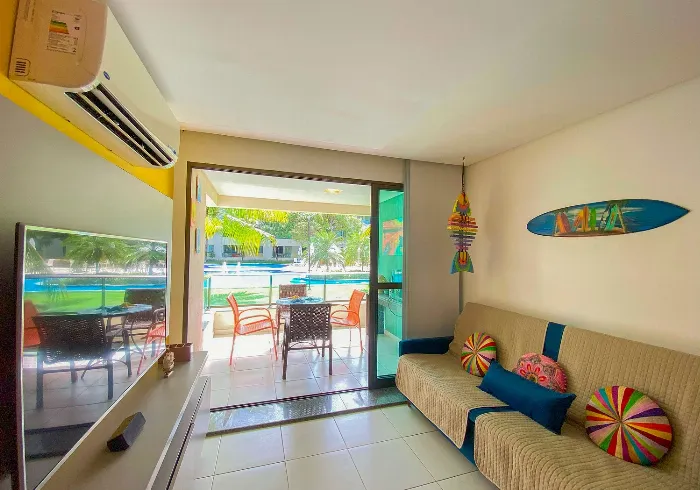 Flat CT08 - Com Vista Piscina