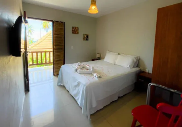 Casal Superior com Varanda - Vista Mar